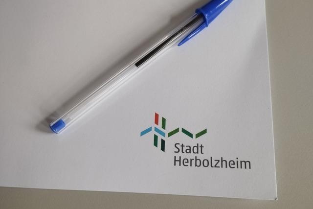 In Herbolzheim gibt es statt einem Haushaltsentwurf ein "Weies Blatt Papier"