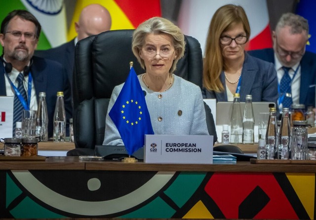 Ursula von der Leyen: &#8222;Es geht u...eit unseres gesamten Kontinents&#8220;  | Foto: Michael Kappeler (dpa)