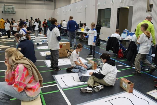 Robo-Rave Germany in Lrrach versammelt internationale Teams zum Robotikwettbewerb