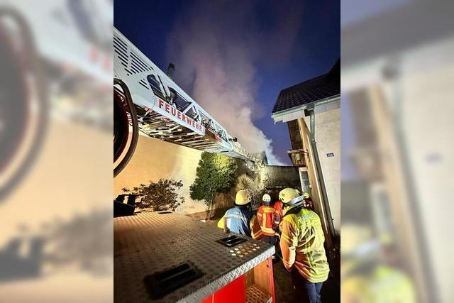 Bad Krozinger Wehr muss am Wochenende sieben Mal ausrcken