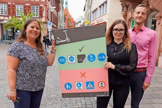 Ein Lahrer Verkehrsschild, das nicht alle verstehen