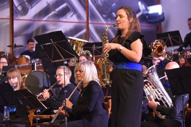 David Keck hat sein Abschiedskonzert mit dem Musikverein Reute gegeben