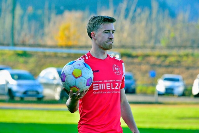 Marius Wernet von den SF Elzach-Yach  | Foto: Daniel Thoma