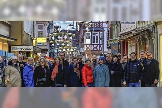 Weihnachtsbeleuchtung in Lahr