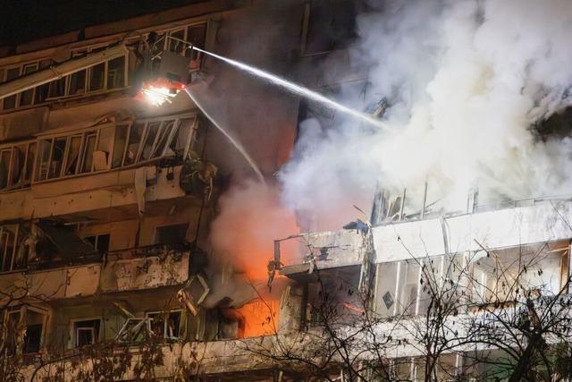 Newsblog: Luftangriffe auf Kiew - Einschlge in Wohnhusern gemeldet