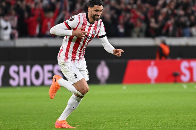 Knnen Vincenzo Grifo und der SC Freib...a League auch gegen Pilsen fortsetzen?  | Foto: Harry Langer (dpa)