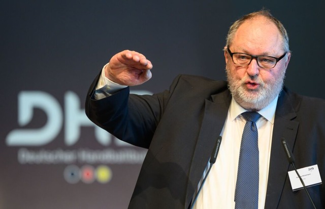 DHB-Prsident Andreas Michelmann  | Foto: Robert Michael (dpa)