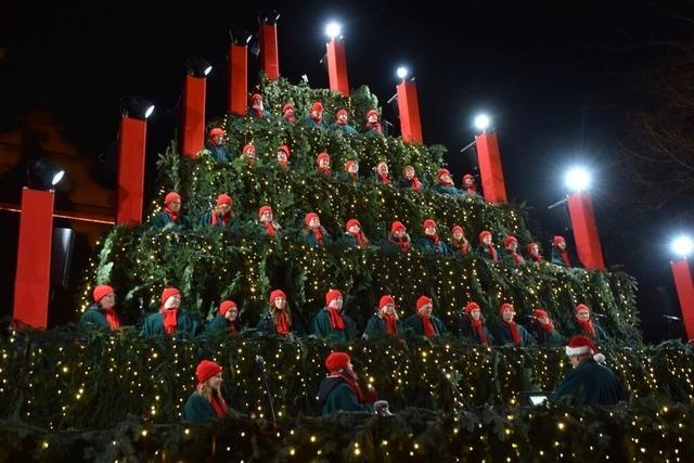 Singender Weihnachtsbaum in Waldkirch startet am 5. Dezember