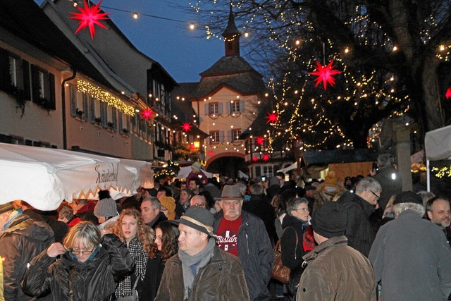 In der Burkheimer Altstadt wird es dre...er. Das Foto stammt aus dem Jahr 2019.  | Foto: Herbert Trogus