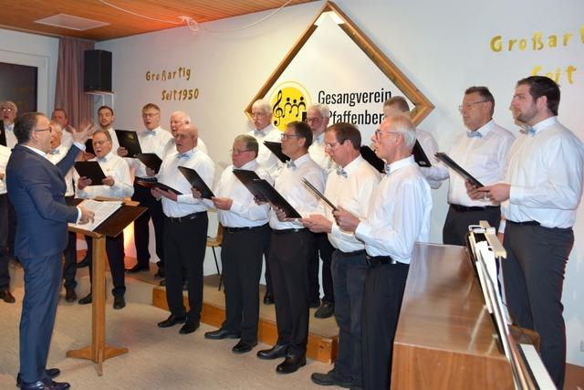 75 Jahre Mnnerchor Pfaffenberg: Stimmungsvolles Jahreskonzert zum Abschluss des Jubilumsjahres