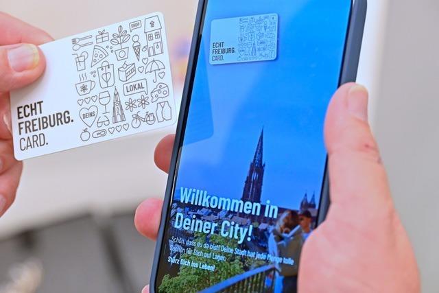 Die "Echt Freiburg Card" ist da – so funktioniert sie