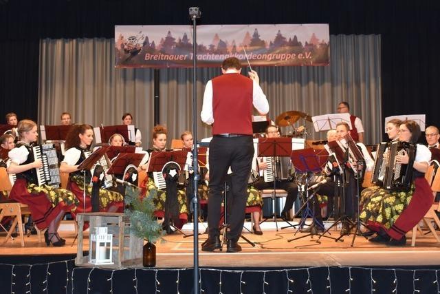 Akkordeon-Gruppe Breitnau begeistert beim Jahreskonzert mit vielfltigem Programm