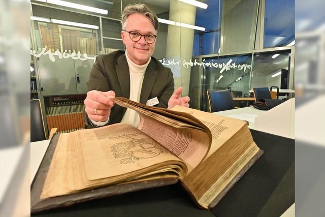 Freiburgs Uni-Bibliothek erhlt mehr als 400 Jahre alte Familienchronik