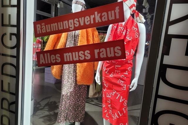 Mit Prediger hrt ein Freiburger Einzelhandels-Urgestein auf