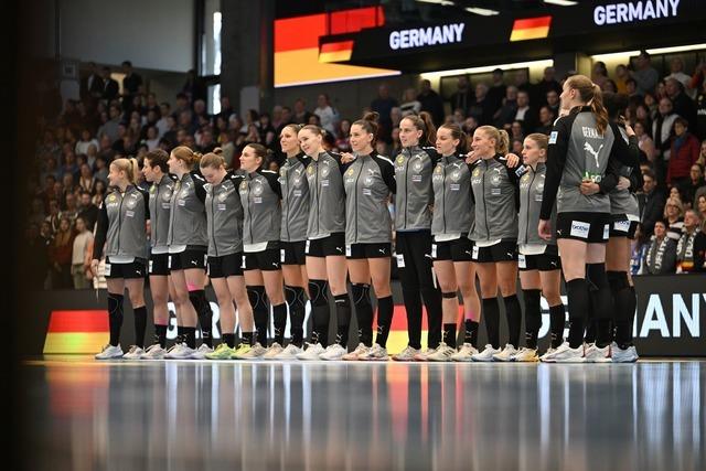 Handball-Frauen starten gegen Island in die Heim-WM