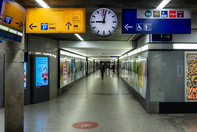 Der Freiburger Hauptbahnhof: Mobilitt...le Menschen. Was passiert hier gerade?  | Foto: Maximo-Hans Musielik