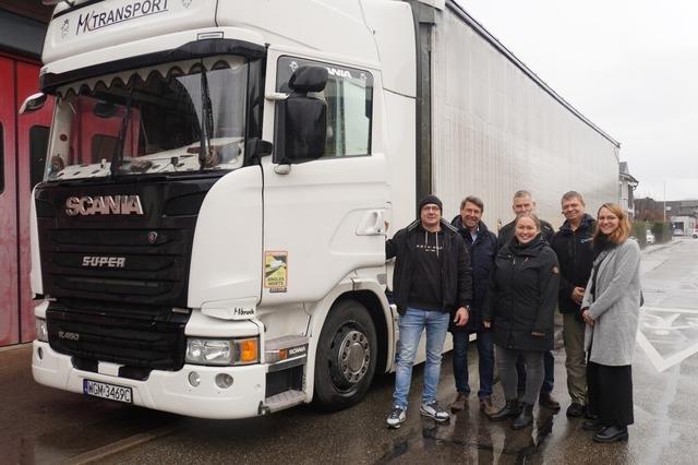 Die Stadt Ettenheim schickt einen Hilfskonvoi in die ukrainische Partnerstadt