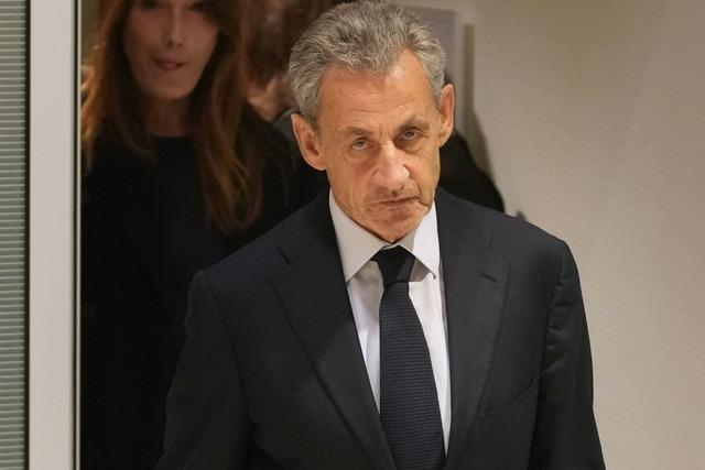 Ex-Präsident Sarkozy muss sechsmonatige Haftstrafe verbüßen