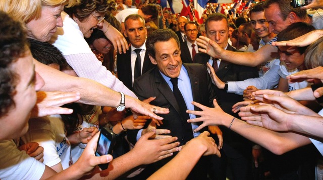 Sarkozy verlor den Wahlkampf 2012 letztlich. (Archivbild)  | Foto: picture alliance / dpa