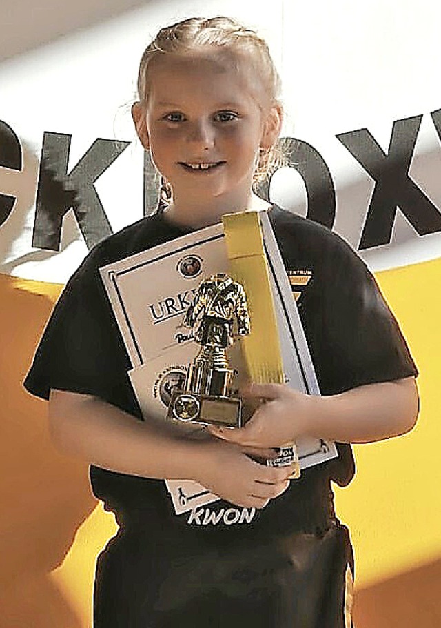 Kickbox-Fan Paula Rudelt  | Foto: Privat