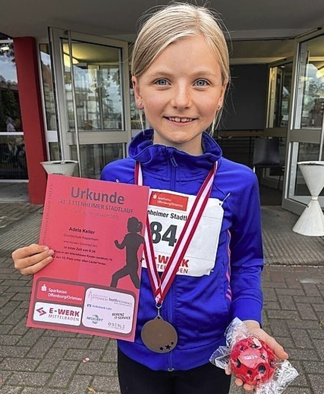 Ausgezeichnet: Adela Keller  | Foto: Gloria Keller