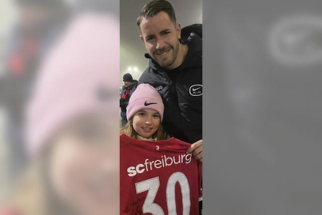 Christian Gnther bedankte sich bei mir