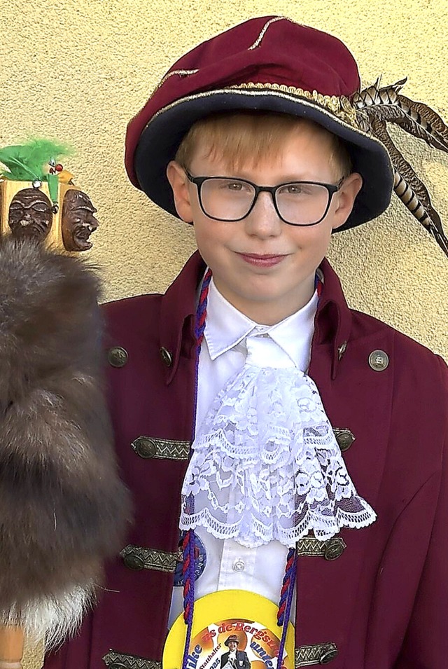 Jonas Begger als Kinderstatthalter  | Foto: privat