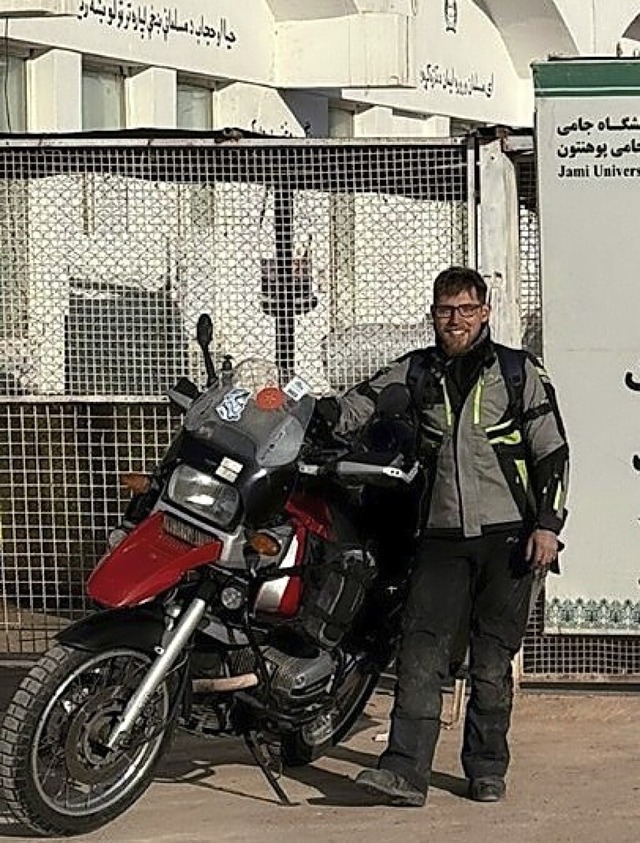 Jonathan Lorenz auf seiner Reise  | Foto: Jonathan Lorenz