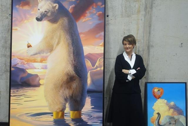 In Weil am Rhein fordert Simon Czapla mit Tierportrts zum Nachdenken ber Umwelt auf