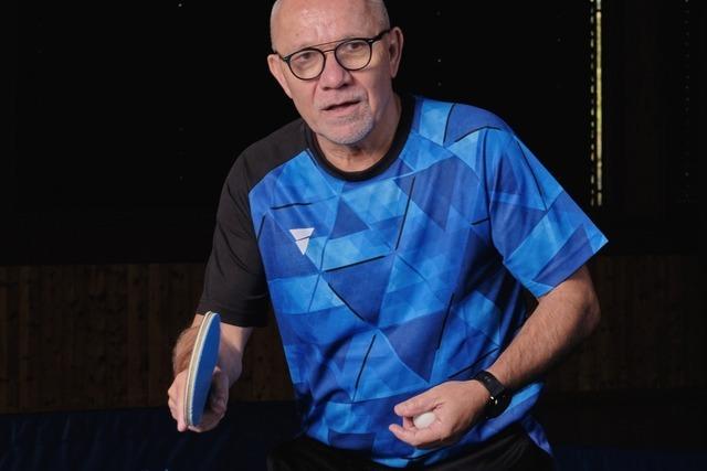 Tischtennistraining mit Roman Plese in Schnau