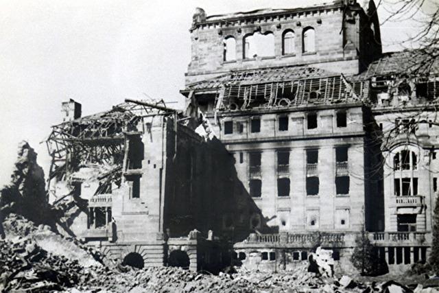 Die Bombennacht vom November 1944 machte das Freiburger Stadttheater zu einem Ort des Schreckens