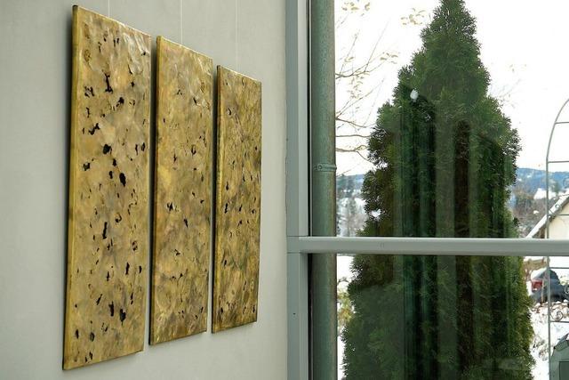 Manuela Geugelin verwandelt Metall im Kunsthaus St. Mrgen in filigrane Kunstwerke