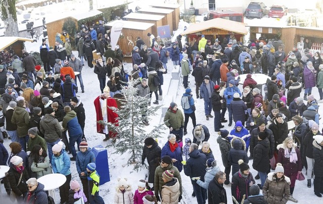 Gemütlich wird es auf den Weihnachtsmä... wie im vorletzten Jahr in St. Märgen. | Foto: Wolfgang Scheu Gemütlich wird es auf den Weihnachtsmä... wie im vorletzten Jahr in St. Märgen. | Foto: Wolfgang Scheu