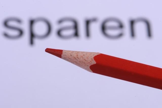 Mit dem Rotstift durch den Wehrer Haushaltsplan