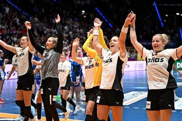 Eine Party in Schwarz-Rot-Gold