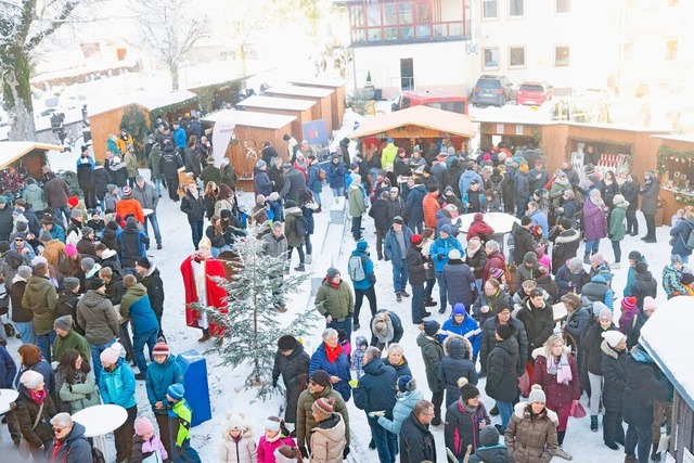 Gemütlich wird es auf den Weihnachtsmä... wie im vorletzten Jahr in St. Märgen. | Foto: Wolfgang Scheu Gemütlich wird es auf den Weihnachtsmä... wie im vorletzten Jahr in St. Märgen. | Foto: Wolfgang Scheu