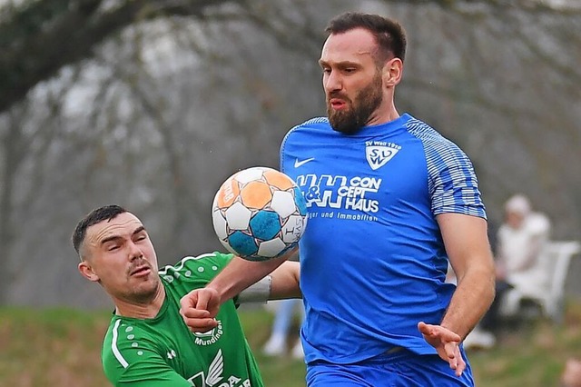 &#8222;Vielleicht treffe ich auch mal ...ckte fr Weil schon in der Landesliga.  | Foto: Achim Keller