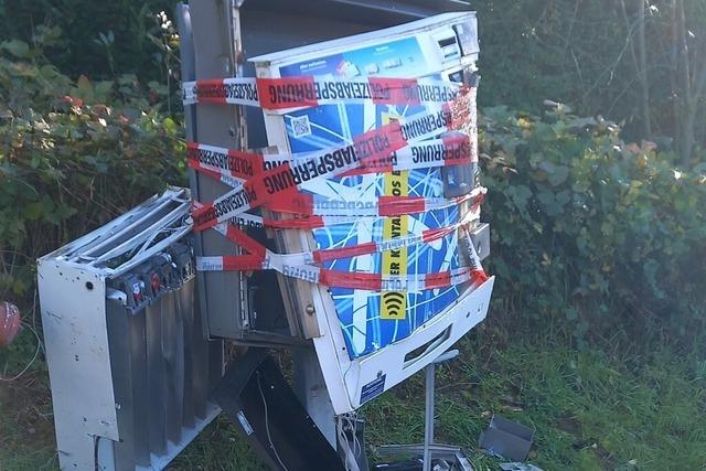 Gengenbach: Erneute Sprengung eines Zigarettenautomaten – Zeugen gesucht