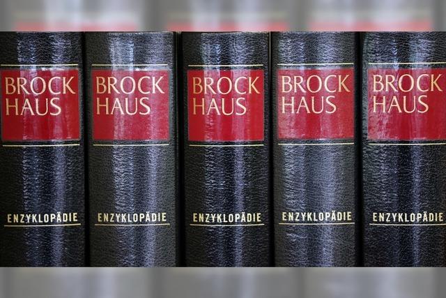 Verschwundene  Dinge: Das Lexikon – als das Wissen noch was wog