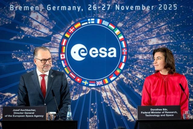 Esa bekommt Rekordetat fr Strkung Europas im All