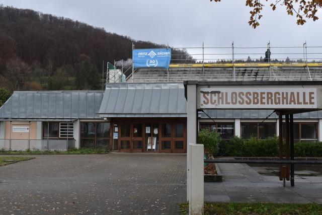 Die Schlossberghalle in Haagen ist jetzt eine Brombacher Enklave