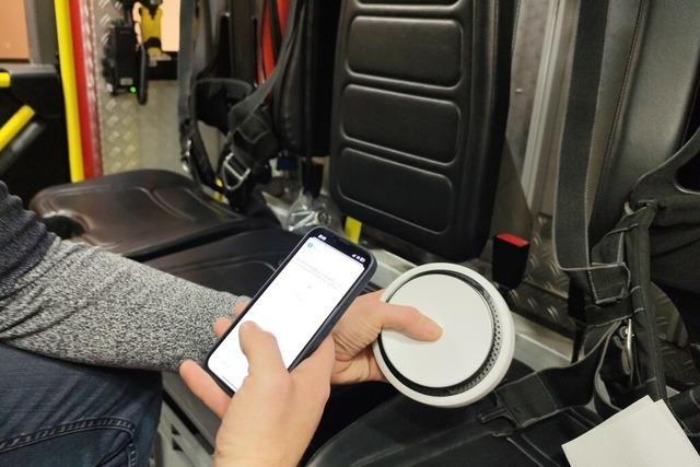 Rauchmelder und spezielles Mobilfunknetz – so schtzt sich die Feuerwehr Rheinhausen vor Brandschden