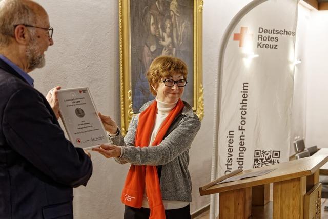 125 Jahre Hilfe in der Not: Ehrung frs DRK Endingen-Forchheim und Herausforderungen in der Zukunft