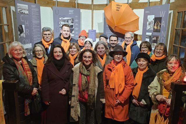 Gemeinsam Aktion gegen Gewalt an Frauen und Mdchen am Hochrhein