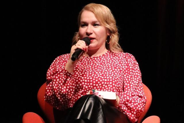 Die Autorin Huschke Mau erzhlt in Offenburg ber ihren Ausstieg aus der Prostitution