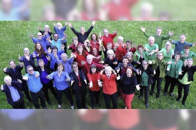 Die Chre The Voice Collection und Chorissimo geben ein Konzert in der Steinhalle in Emmendingen