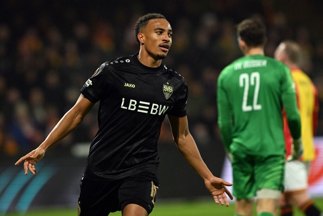 Jamie Leweling machte ein starkes Spiel.  | Foto: Federico Gambarini/dpa