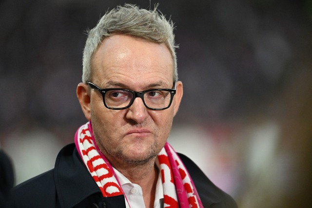 VfB-Vorstandschef Wehrle hat seinem &Auml;rger Luft gemacht.  | Foto: Marijan Murat/dpa