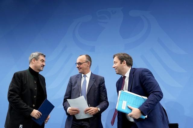 Rente, Autos, Bauen: Koalition verkündet Kompromisse