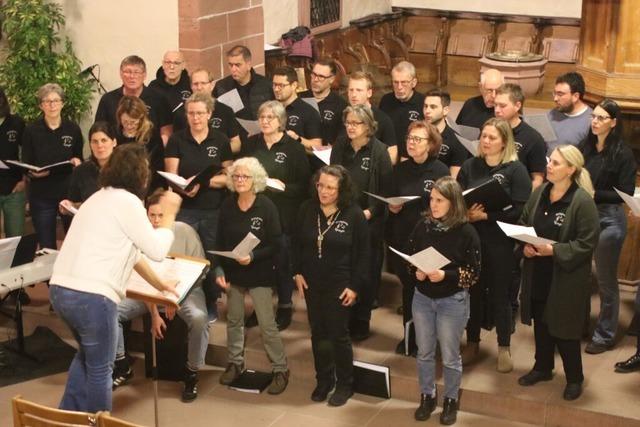 Gesangverein Egringen gestaltet buntes Wunschkonzert in der Kirche